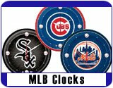 MLB Baseball Sports Team Logo Clocks