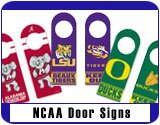 NCAA College Team Logo Door Signs