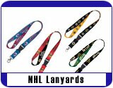 NHL Hockey Team Logo Lanyards