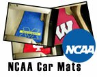 NCAA College Sports Car Mats