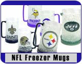 NFL Football Freezer Mugs