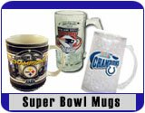 NFL Football Super Bowl Mugs
