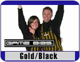 New Orleans Saints Gold/Black Striped Game Day Bib Overalls